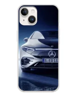 Чехол для TECNO Spark Go 1 с картинкой «Mercedes EQ — будущее»