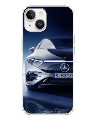 Чехол для TECNO Spark Go 1 с картинкой «Mercedes EQ — будущее»
