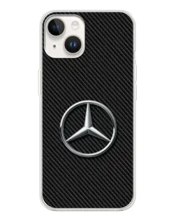 Чехол для TECNO Spark Go 1 с картинкой «Карбоновый Mercedes стиль»