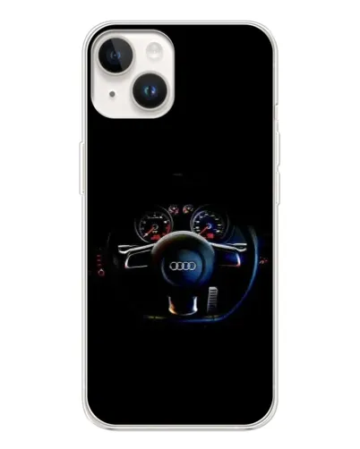 Чехол для TECNO Spark Go 1 с картинкой «Салон Audi — руль» Чехол для TECNO Spark Go 1 с картинкой «Салон Audi — руль»