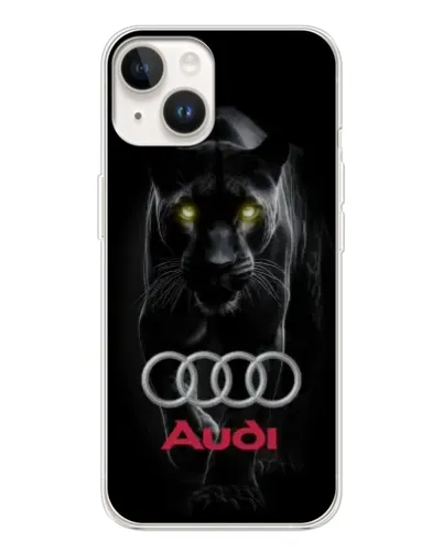 Чехол для TECNO Spark Go 1 с картинкой «Пантера и Audi» Чехол для TECNO Spark Go 1 с картинкой «Пантера и Audi»