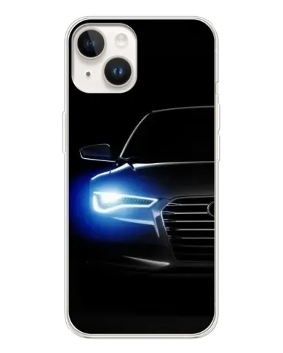 Чехол для TECNO Spark Go 1 с картинкой «Неоновый взгляд Audi» Чехол для TECNO Spark Go 1 с картинкой «Неоновый взгляд Audi»