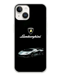 Чехол для TECNO Spark Go 1 с картинкой «Логотип Lamborghini классика»