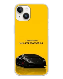 Чехол для TECNO Spark Go 1 с картинкой «Lamborghini Huracan черный»