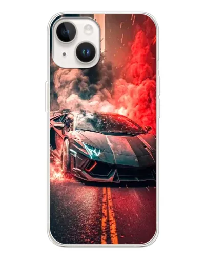 Чехол для TECNO Spark Go 1 с картинкой «Lamborghini красный дым» Чехол для TECNO Spark Go 1 с картинкой «Lamborghini красный дым»