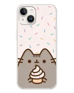 Чехол для TECNO Spark Go 1 с картинкой «Пушин с кексом»