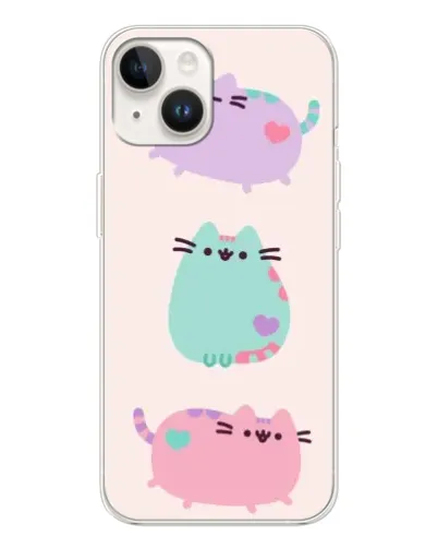 Чехол для TECNO Spark Go 1 с картинкой «Pusheen трио» Чехол для TECNO Spark Go 1 с картинкой «Pusheen трио»