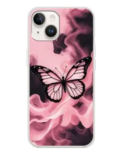 Чехол для TECNO Spark Go 1 с картинкой «Бабочка в дыму» Чехол для TECNO Spark Go 1 с картинкой «Бабочка в дыму»