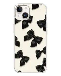 Чехол для TECNO Spark Go 1 с картинкой «Черные бантики» Чехол для TECNO Spark Go 1 с картинкой «Черные бантики»