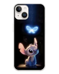Чехол для TECNO Spark Go 1 с картинкой «Сияющий Стич»