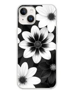 Чехол для TECNO Spark Go 1 с картинкой «Монохромные астры» Чехол для TECNO Spark Go 1 с картинкой «Монохромные астры»
