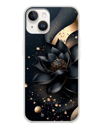 Чехол для TECNO Spark Go 1 с картинкой «Черный лотос» Чехол для TECNO Spark Go 1 с картинкой «Черный лотос»