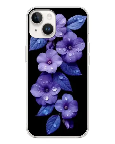 Чехол для TECNO Spark Go 1 с картинкой «Фиолетовые цветы с росою» Чехол для TECNO Spark Go 1 с картинкой «Фиолетовые цветы с росою»