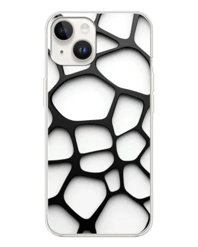 Чехол для TECNO Spark Go 1 с картинкой «Белая объемная сетка» Чехол для TECNO Spark Go 1 с картинкой «Белая объемная сетка»