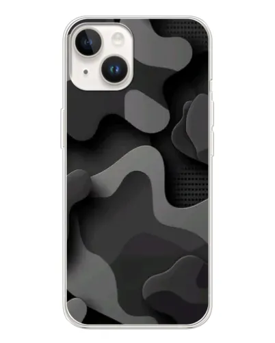 Чехол для TECNO Spark Go 1 с картинкой «Темный абстрактный камуфляж» Чехол для TECNO Spark Go 1 с картинкой «Темный абстрактный камуфляж»