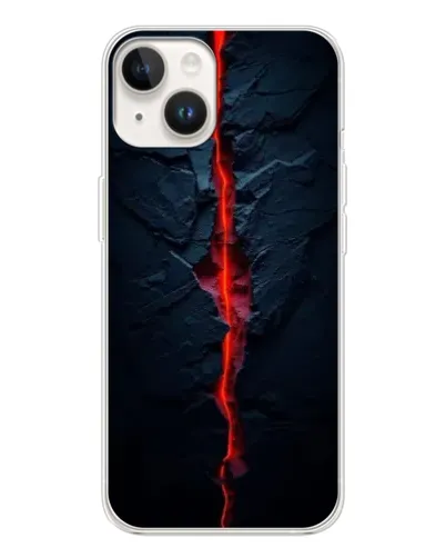 Чехол для TECNO Spark Go 1 с картинкой «Kрасная лавовая трещина» Чехол для TECNO Spark Go 1 с картинкой «Kрасная лавовая трещина»