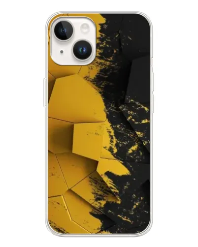 Чехол для TECNO Spark Go 1 с картинкой «Золотые осколки геометрии» Чехол для TECNO Spark Go 1 с картинкой «Золотые осколки геометрии»
