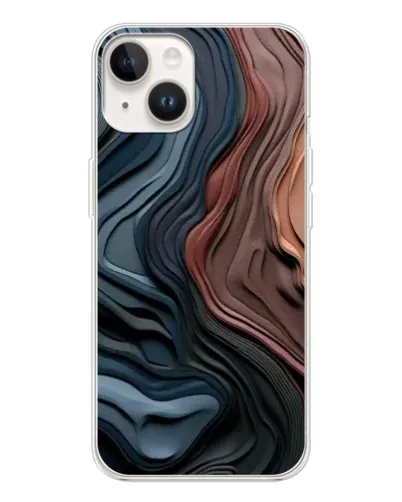 Чехол для TECNO Spark Go 1 с картинкой «Цветные волны каньона» Чехол для TECNO Spark Go 1 с картинкой «Цветные волны каньона»