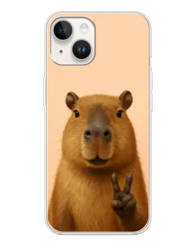 Чехол для TECNO Spark Go 1 с картинкой «Капибара виктория» Чехол для TECNO Spark Go 1 с картинкой «Капибара виктория»