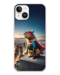 Чехол для TECNO Spark Go 1 с картинкой «Капи-мен супергерой» Чехол для TECNO Spark Go 1 с картинкой «Капи-мен супергерой»