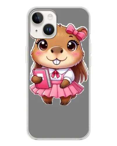 Чехол для TECNO Spark Go 1 с картинкой «Девочка капибара» Чехол для TECNO Spark Go 1 с картинкой «Девочка капибара»