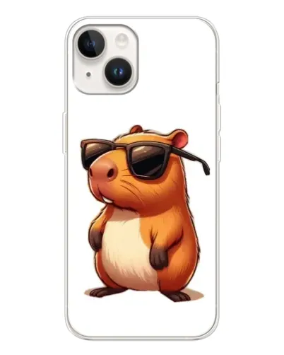 Чехол для TECNO Spark Go 1 с картинкой «Капибара в очках» Чехол для TECNO Spark Go 1 с картинкой «Капибара в очках»