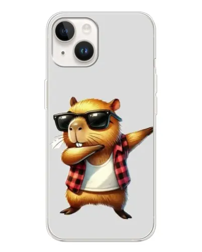 Чехол для TECNO Spark Go 1 с картинкой «Капибара рэпер даб» Чехол для TECNO Spark Go 1 с картинкой «Капибара рэпер даб»