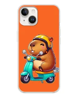 Чехол для TECNO Spark Go 1 с картинкой «Капибара на скутере» Чехол для TECNO Spark Go 1 с картинкой «Капибара на скутере»