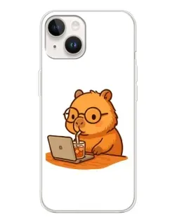 Чехол для TECNO Spark Go 1 с картинкой «Капибара с ноутбуком» Чехол для TECNO Spark Go 1 с картинкой «Капибара с ноутбуком»