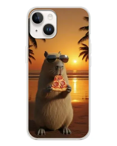 Чехол для TECNO Spark Go 1 с картинкой «Капибара с пиццей» Чехол для TECNO Spark Go 1 с картинкой «Капибара с пиццей»
