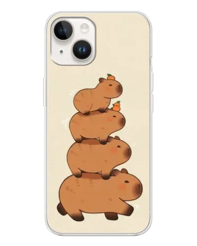 Чехол для TECNO Spark Go 1 с картинкой «Башня из капибар» Чехол для TECNO Spark Go 1 с картинкой «Башня из капибар»