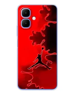 Чехол для TECNO Spark Go 2 с картинкой «Jordan Red Smoke» Чехол для TECNO Spark Go 2 с картинкой «Jordan Red Smoke»