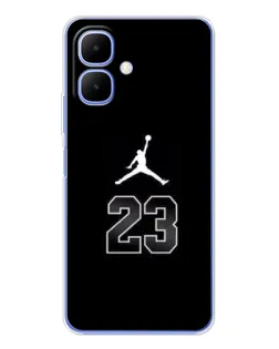 Чехол для TECNO Spark Go 2 с картинкой «Jordan Flight 23» Чехол для TECNO Spark Go 2 с картинкой «Jordan Flight 23»