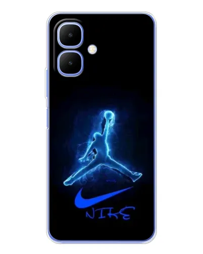 Чехол для TECNO Spark Go 2 с картинкой «Jordan Neon Blue» Чехол для TECNO Spark Go 2 с картинкой «Jordan Neon Blue»