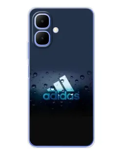 Чехол для TECNO Spark Go 2 с картинкой «Adidas Water Drops» Чехол для TECNO Spark Go 2 с картинкой «Adidas Water Drops»