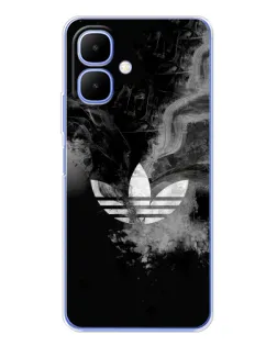 Чехол для TECNO Spark Go 2 с картинкой «Абстрактный дым Adidas» Чехол для TECNO Spark Go 2 с картинкой «Абстрактный дым Adidas»