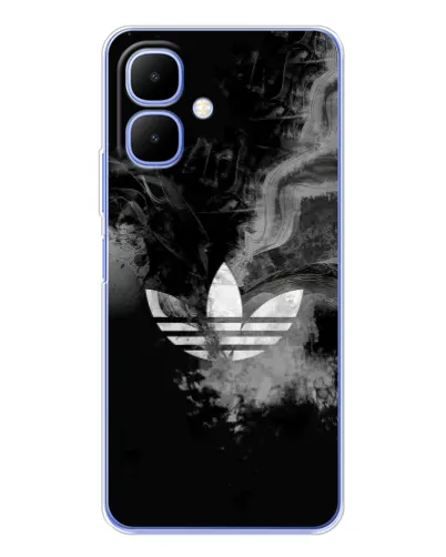 Чехол для TECNO Spark Go 2 с картинкой «Абстрактный дым Adidas» Чехол для TECNO Spark Go 2 с картинкой «Абстрактный дым Adidas»