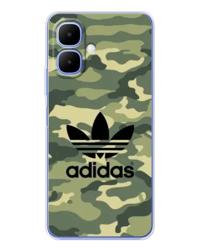 Чехол для TECNO Spark Go 2 с картинкой «Милитари стиль Adidas» Чехол для TECNO Spark Go 2 с картинкой «Милитари стиль Adidas»