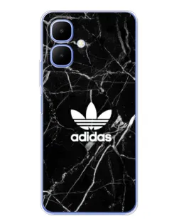 Чехол для TECNO Spark Go 2 с картинкой «Белый мрамор Adidas» Чехол для TECNO Spark Go 2 с картинкой «Белый мрамор Adidas»