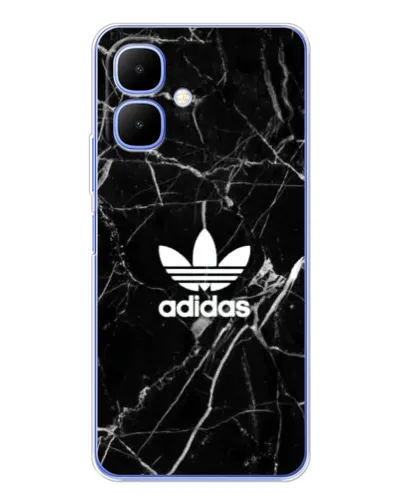 Чехол для TECNO Spark Go 2 с картинкой «Белый мрамор Adidas» Чехол для TECNO Spark Go 2 с картинкой «Белый мрамор Adidas»