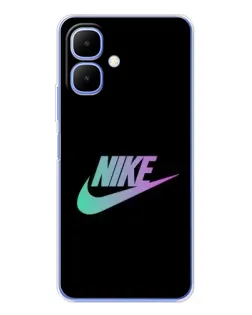 Чехол для TECNO Spark Go 2 с картинкой «Nike — городская ночь»
