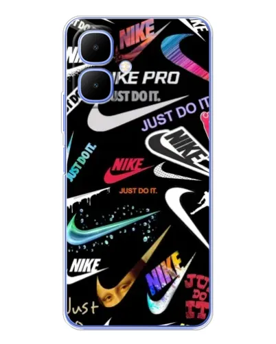 Чехол для TECNO Spark Go 2 с картинкой «Nike — роскошь» Чехол для TECNO Spark Go 2 с картинкой «Nike — роскошь»