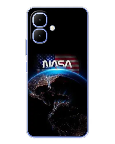 Чехол для TECNO Spark Go 2 с картинкой «Земля из космоса NASA» Чехол для TECNO Spark Go 2 с картинкой «Земля из космоса NASA»