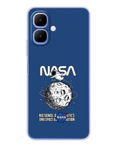 Чехол для TECNO Spark Go 2 с картинкой «NASA — лунная миссия» Чехол для TECNO Spark Go 2 с картинкой «NASA — лунная миссия»