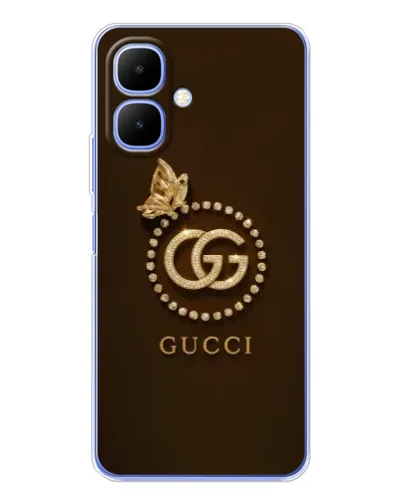 Чехол для TECNO Spark Go 2 с картинкой «Gucci — золотая бабочка» Чехол для TECNO Spark Go 2 с картинкой «Gucci — золотая бабочка»