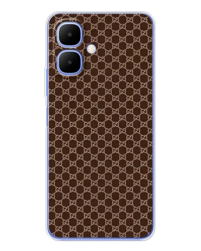 Чехол для TECNO Spark Go 2 с картинкой «Gucci — шоколадная сетка» Чехол для TECNO Spark Go 2 с картинкой «Gucci — шоколадная сетка»