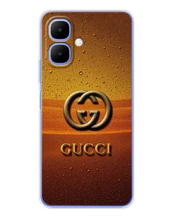 Чехол для TECNO Spark Go 2 с картинкой «Gucci — солнечный градиент»