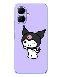 Чехол для TECNO Spark Go 2 с картинкой «Классическая Kuromi» Чехол для TECNO Spark Go 2 с картинкой «Классическая Kuromi»