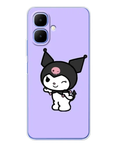 Чехол для TECNO Spark Go 2 с картинкой «Классическая Kuromi» Чехол для TECNO Spark Go 2 с картинкой «Классическая Kuromi»