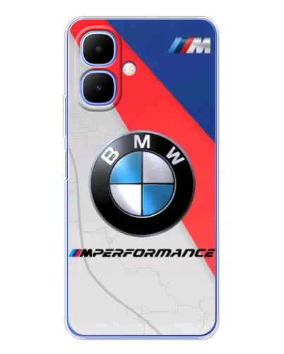 Чехол для TECNO Spark Go 2 с картинкой «BMW Performance стиль»